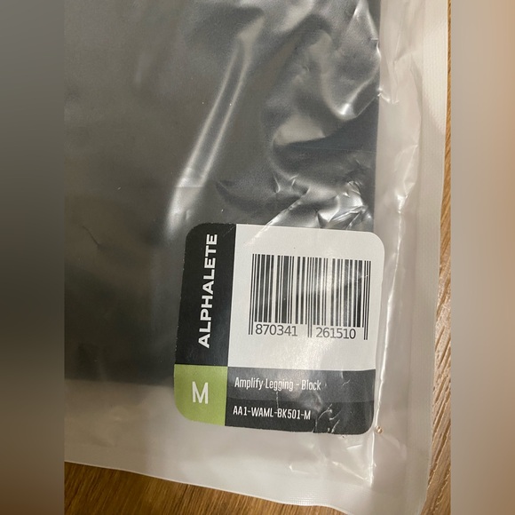 Alphalete Amplify Original Style Black Brand New - Picture 3 of 4